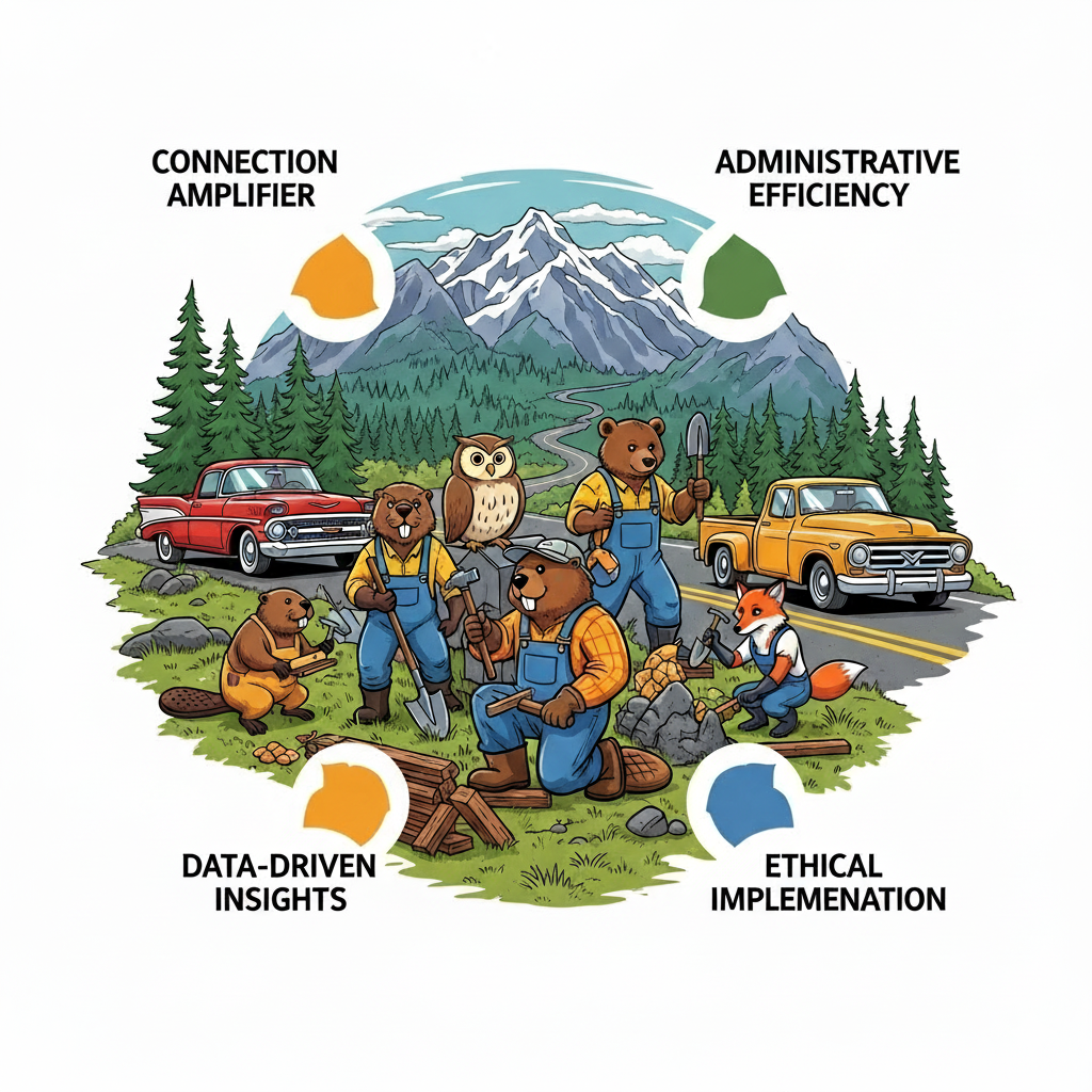 Four Pillars of AI-Enhanced Community Building