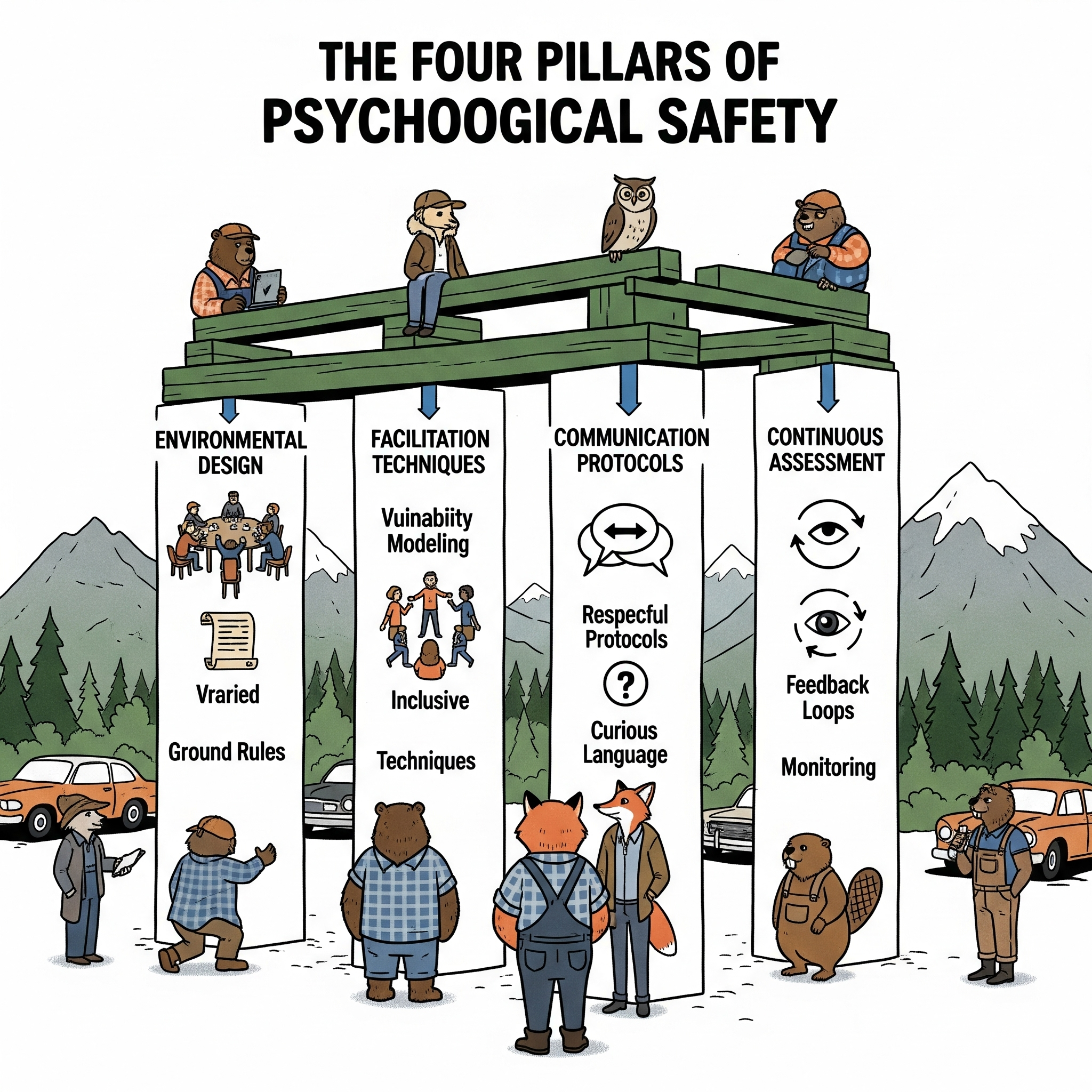 Four Pillars of Psychological Safety