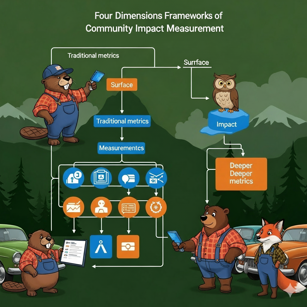 Four Dimensions of Community Impact Measurement